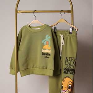 ERKEK ÇOCUK SIRT BASKILI EŞORMAN TAKIMI