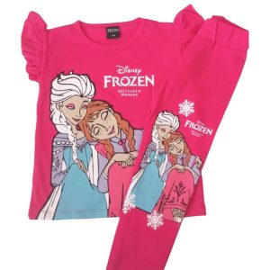 KIZ ÇOCUK KARAKTER BASKILI TAYT TAKIM